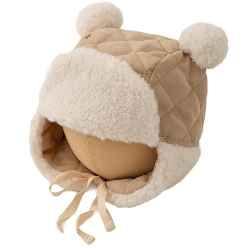 Outdoor Adventure For Toddlers - D0JC Toddler Windproof Warm Hat Plush