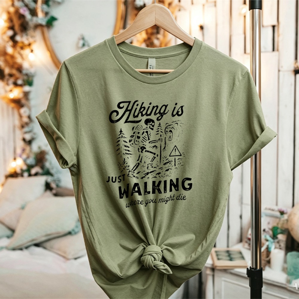 Autumn Women Funny Skeleton Be - огляд і ціна Outdoor Adventure Quotes Short