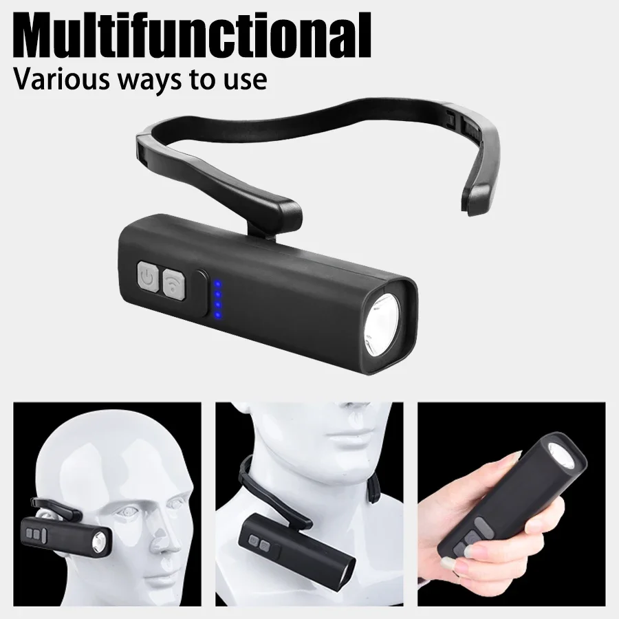 Super Bright Ear Clip Headlamp - огляд і ціна Headlamp Waterproof Rechargeable