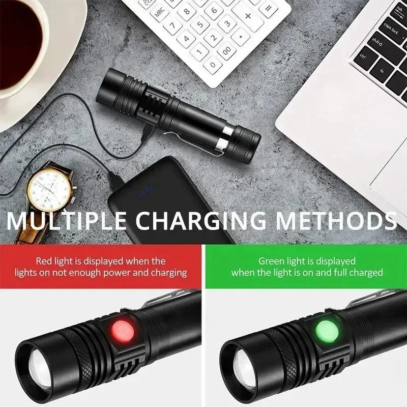 Rechargeable T6 Handheld Flash - огляд і ціна Outdoor Adventure Hunt