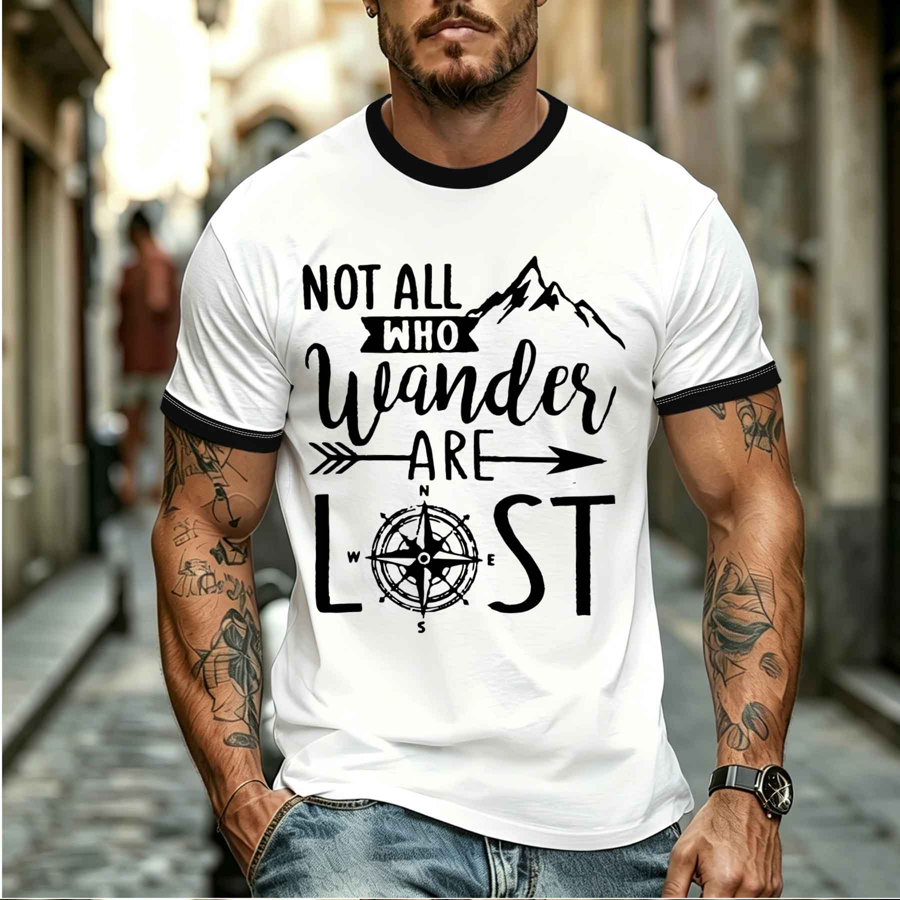 2026 new model Tee Stylish Com - огляд і ціна Outdoor Adventure Quotes Short