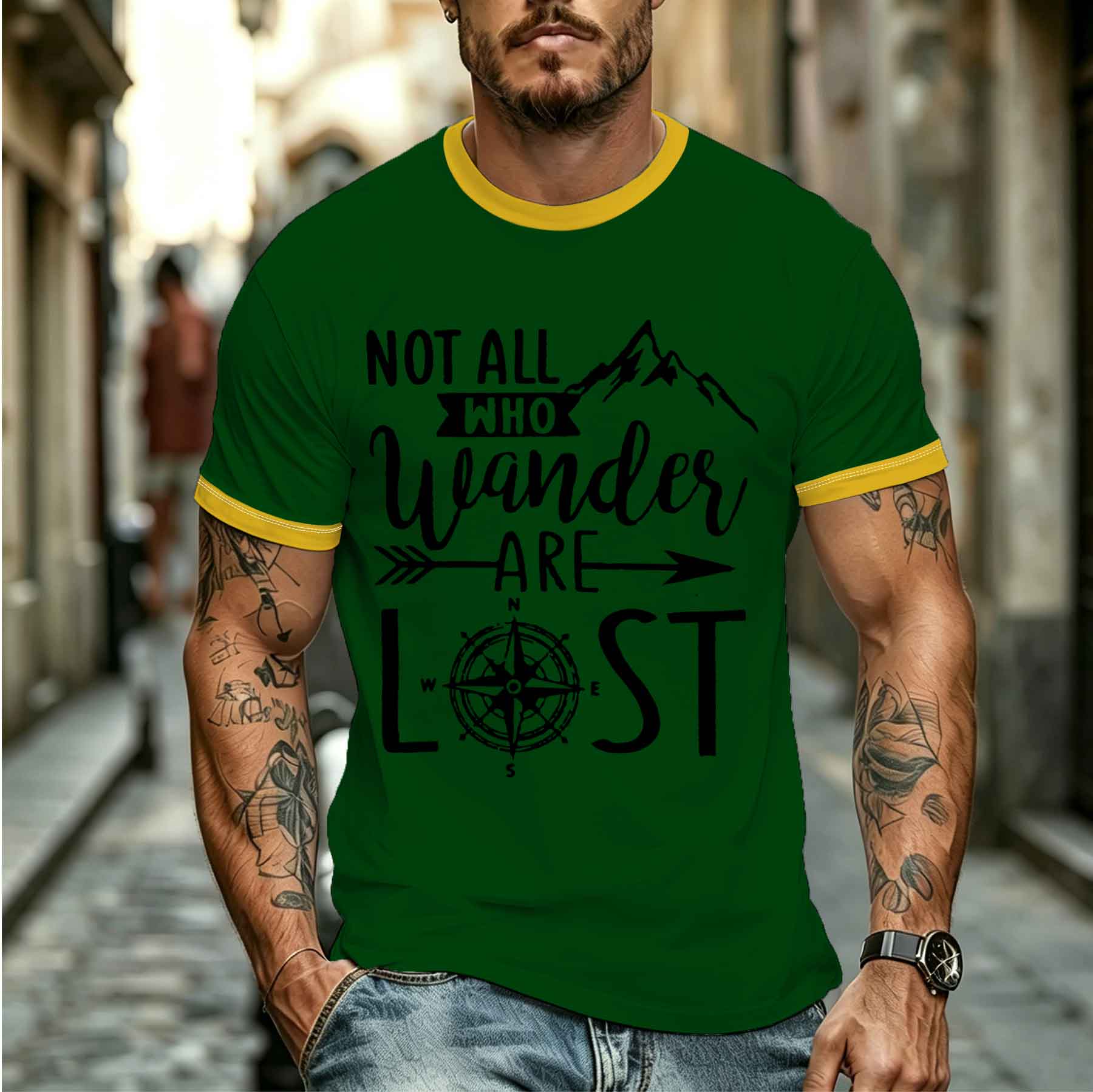 2026 new model Tee Stylish Com - огляд і ціна Outdoor Adventure Quotes Short