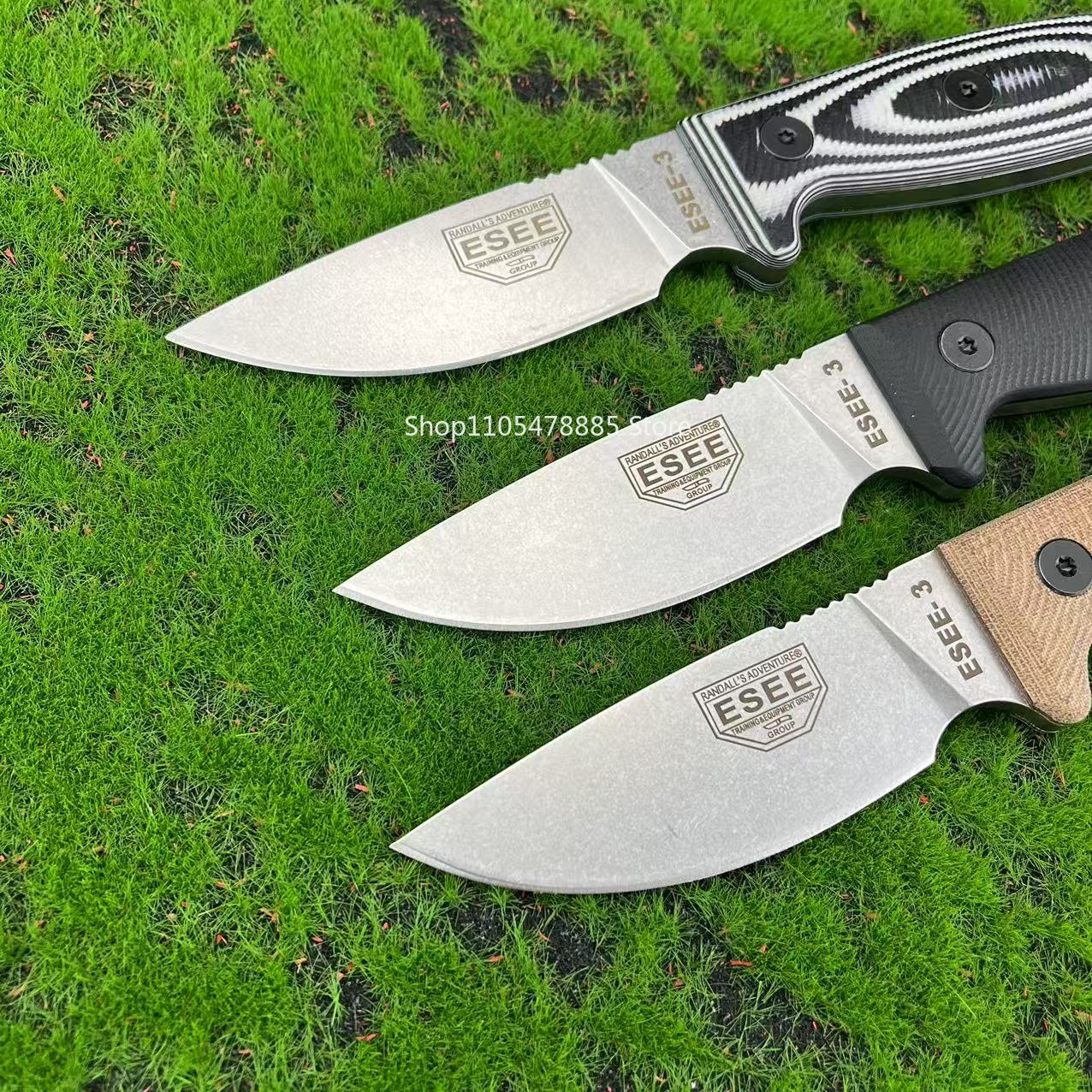 Practical Cutting Knife ESEE-3 - огляд і ціна Survival Knife Full Tang