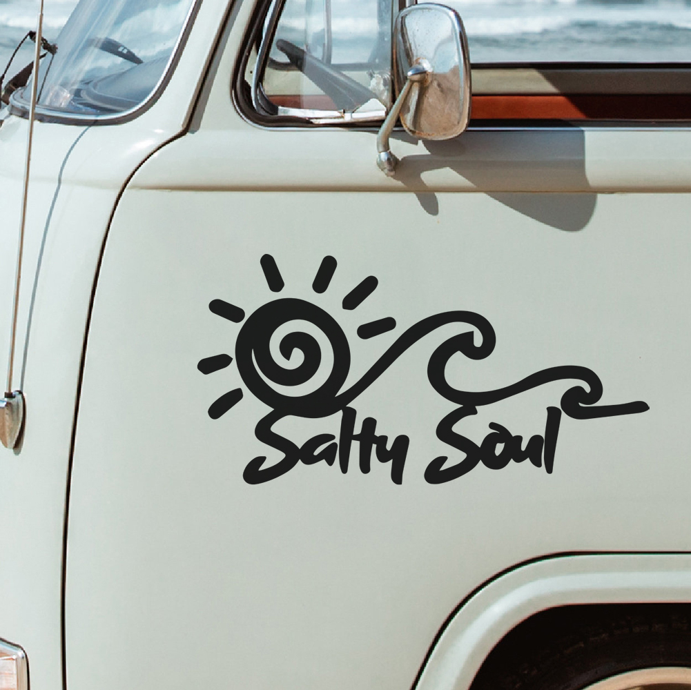 Salty Soul Sun Wave Vinyl Stic - огляд і ціна Outdoor Adventure Rv