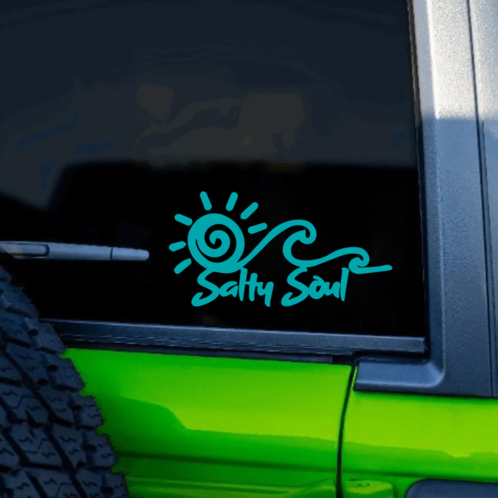 Salty Soul Sun Wave Vinyl Stic - огляд і ціна Outdoor Adventure Rv