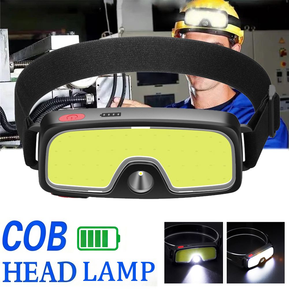 Powerful COB Headlamp Type-c/U - огляд і ціна Headlamp Waterproof Rechargeable