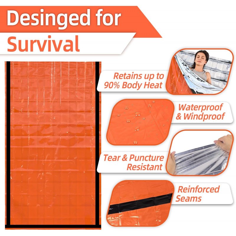 Emergency Sleeping Bag Surviva - огляд і ціна Bivy Sack Lightweight