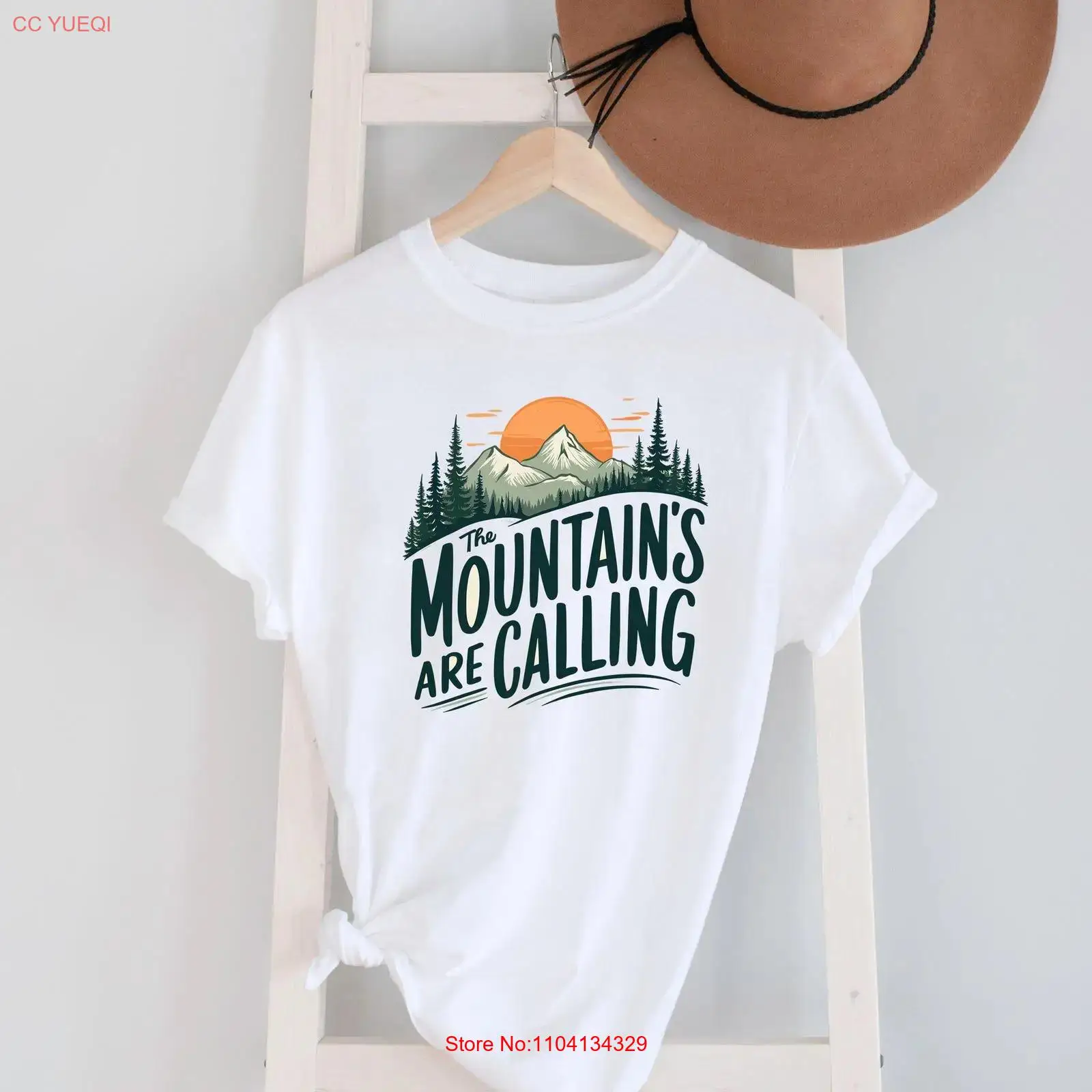 The mountains are calling Land - огляд і ціна Outdoor Adventure Quotes Short