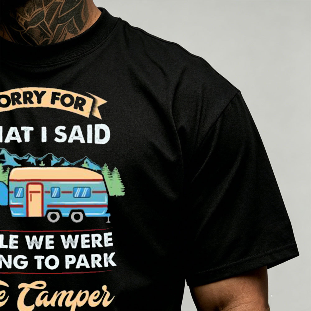 Camper Trailer Camping Graphic - огляд і ціна Outdoor Adventure Quotes Short