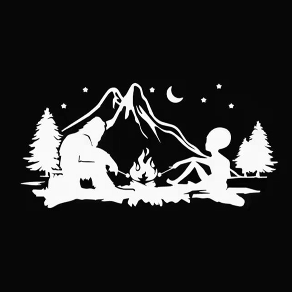 Alien and Bigfoot Campfire Vin - огляд і ціна Outdoor Adventure Rv