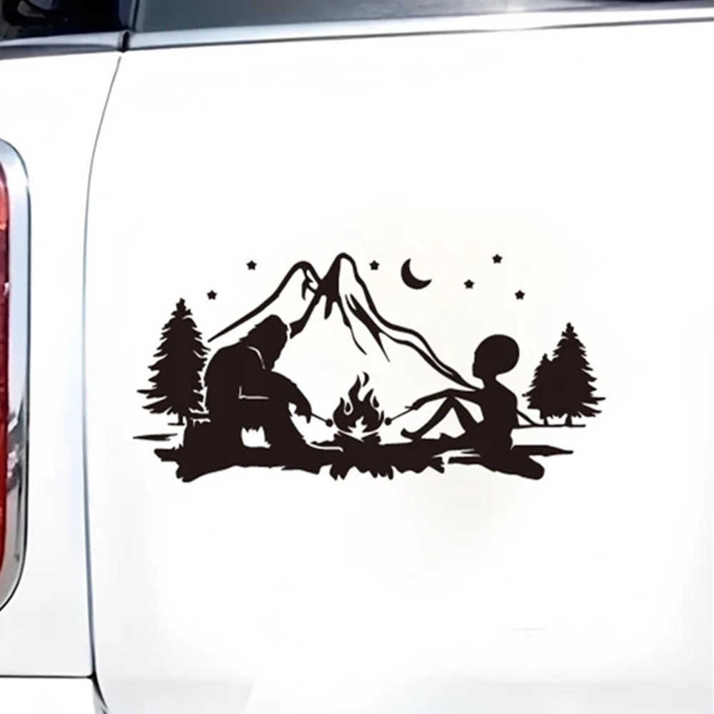 Alien and Bigfoot Campfire Vin - огляд і ціна Outdoor Adventure Rv