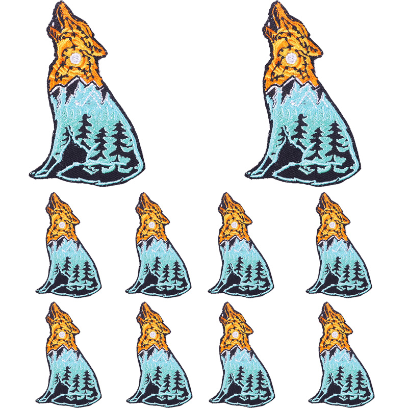 10PCS/lots Animal Patch Outdoo - огляд і ціна Outdoor Adventure Show