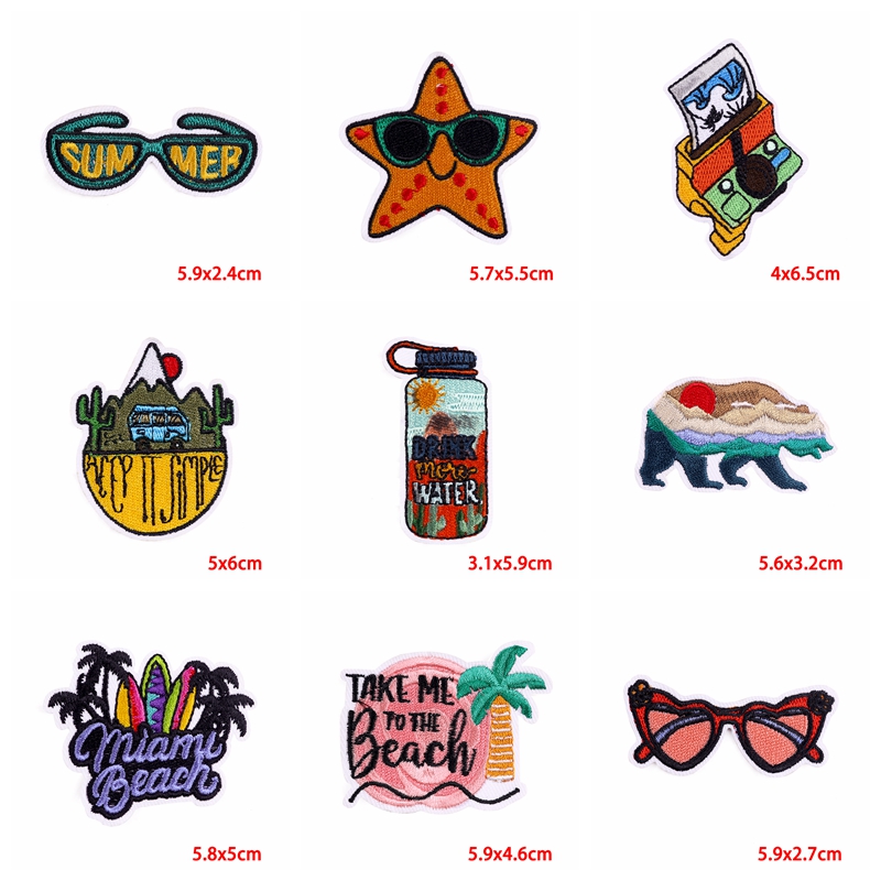 10PCS Iron On Patches Outdoor  - огляд і ціна Outdoor Adventure Show