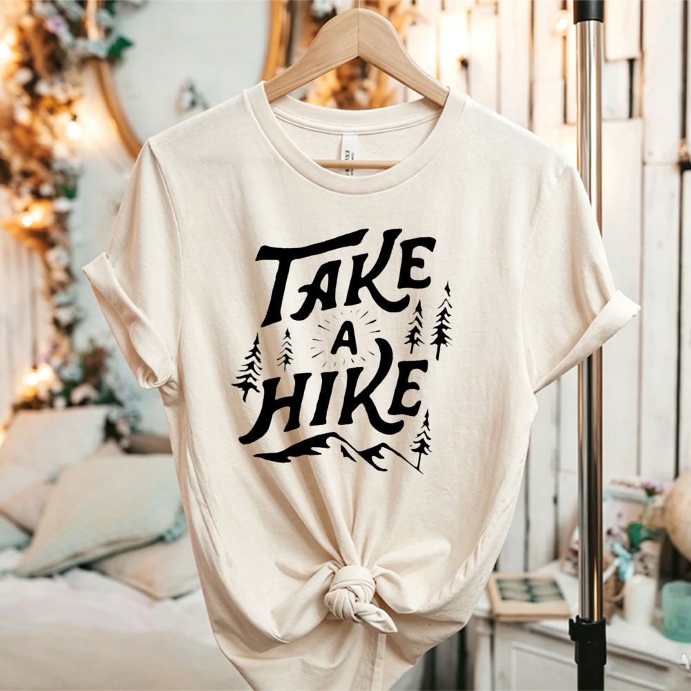 Take A Hike Pine Tree Mountain - огляд і ціна Outdoor Adventure Quotes Short