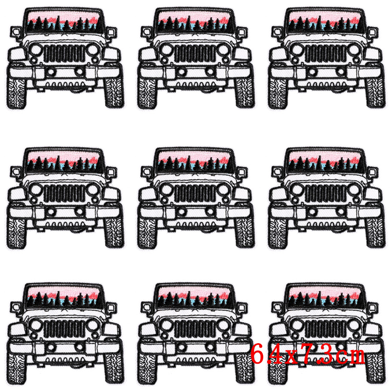 10Pcs/Lot Car Patch Iron On Pa - огляд і ціна Outdoor Adventure Show