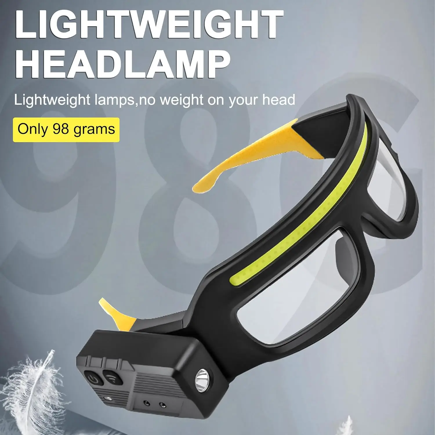 LED Headlamp COB Headlight Wor - огляд і ціна Headlamp Waterproof Rechargeable