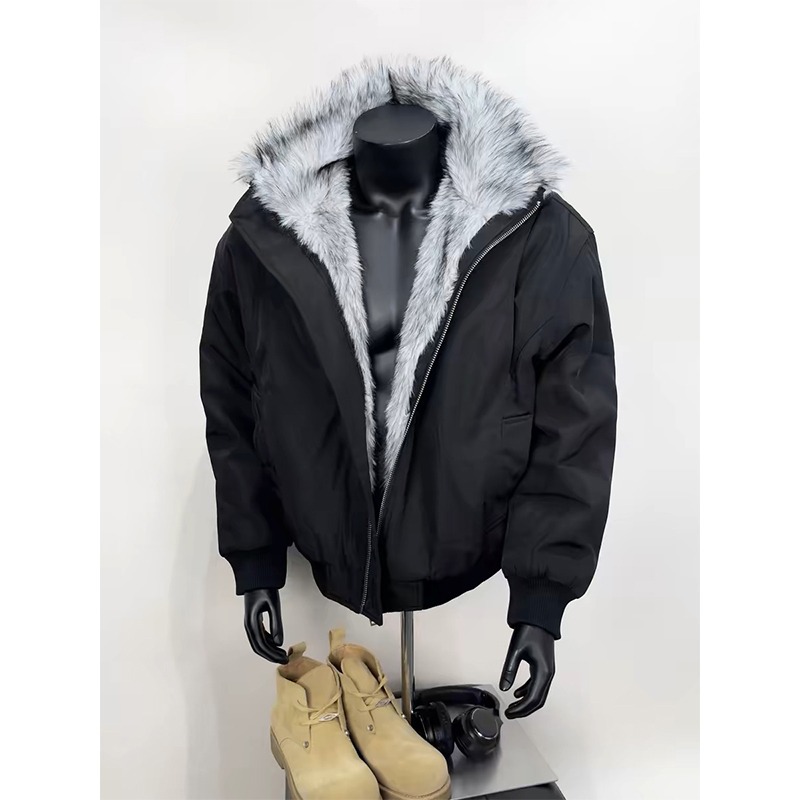 Fur Collar Man Jackets Nationa - огляд і ціна Outdoor Adventure World