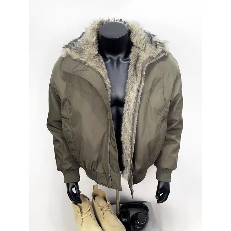 Fur Collar Man Jackets Nationa - огляд і ціна Outdoor Adventure World