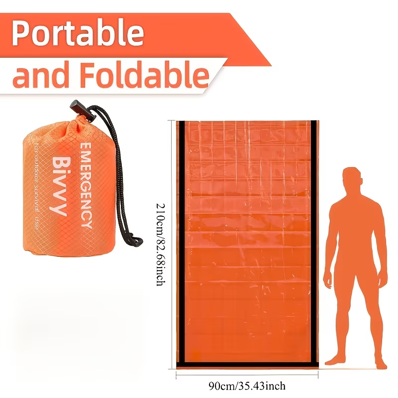 Portable Waterproof Emergency  - огляд і ціна Bivy Sack Lightweight