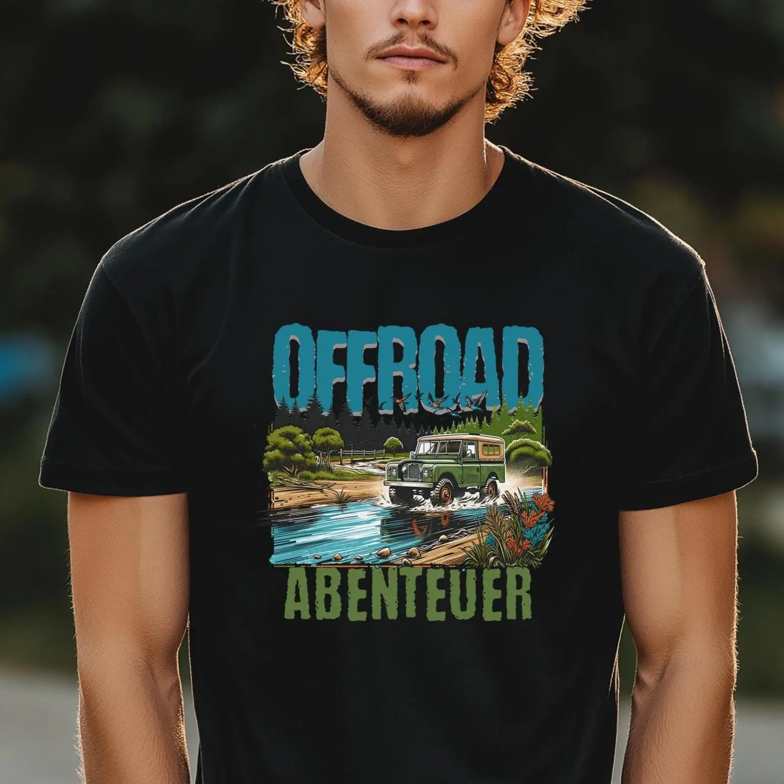 Men's Offroad Abenteuer T Shir - огляд і ціна Outdoor Adventure Vehicles