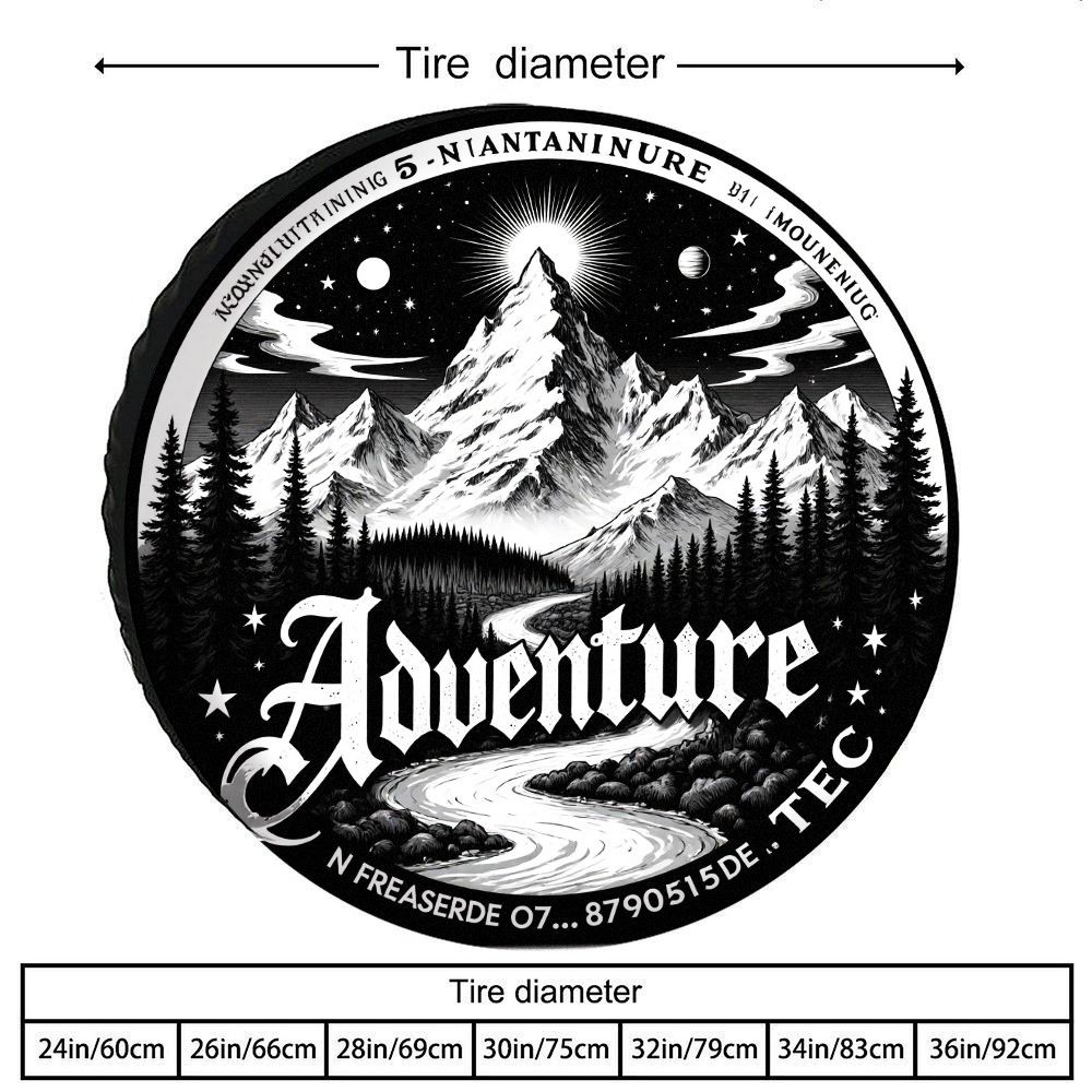 Adventure Mountain Spare Tire  - огляд і ціна Outdoor Adventure Vehicles