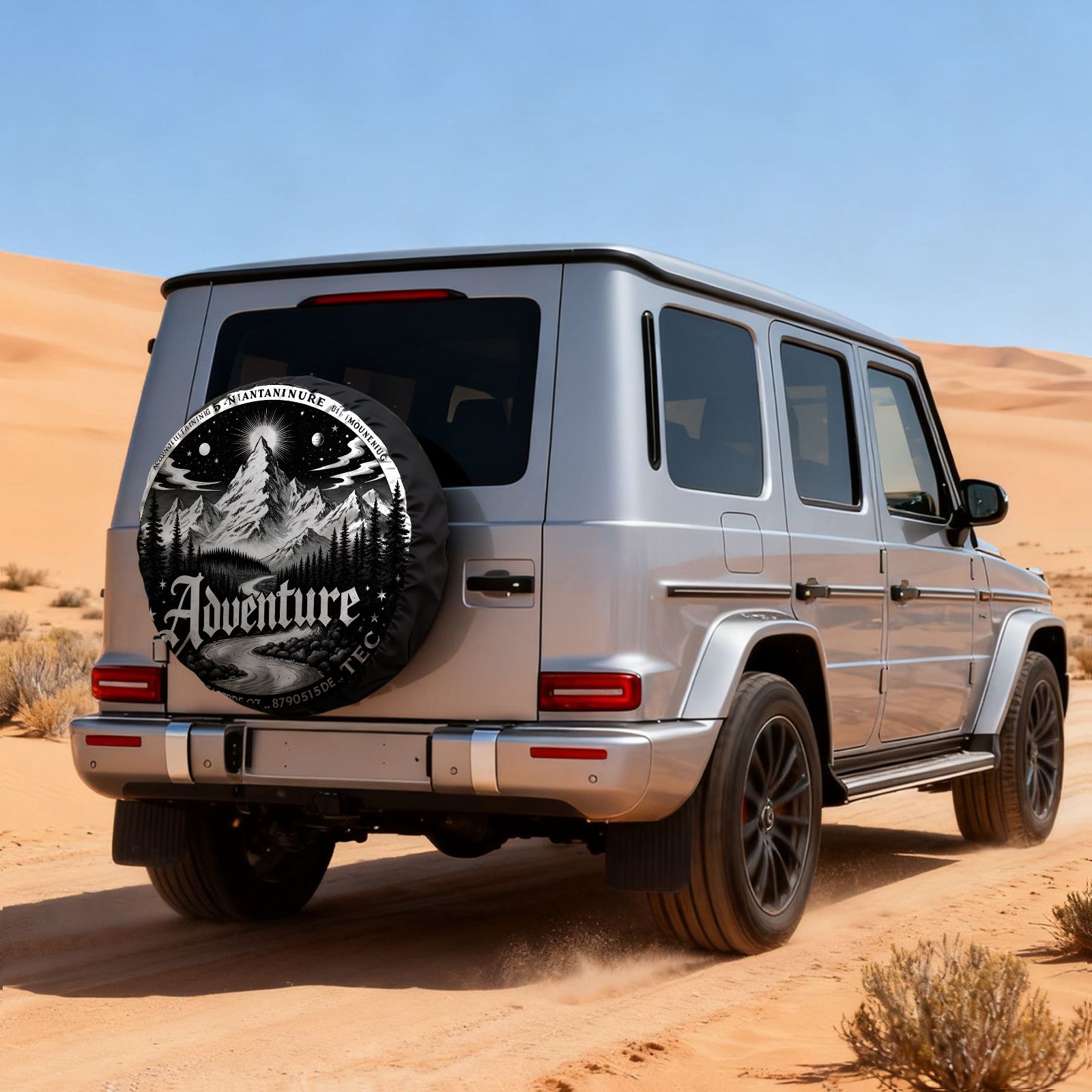 Adventure Mountain Spare Tire  - огляд і ціна Outdoor Adventure Vehicles
