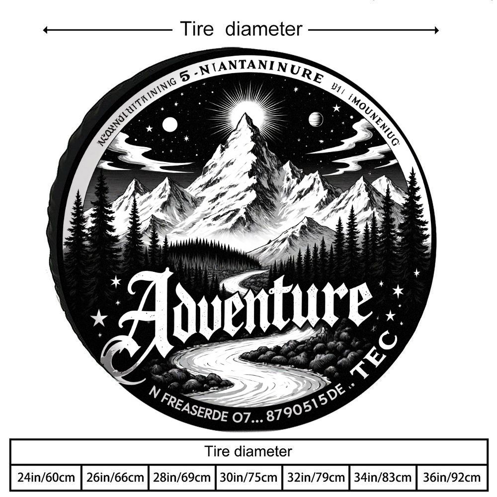 Adventure Mountain Spare Tire  - огляд і ціна Outdoor Adventure Vehicles