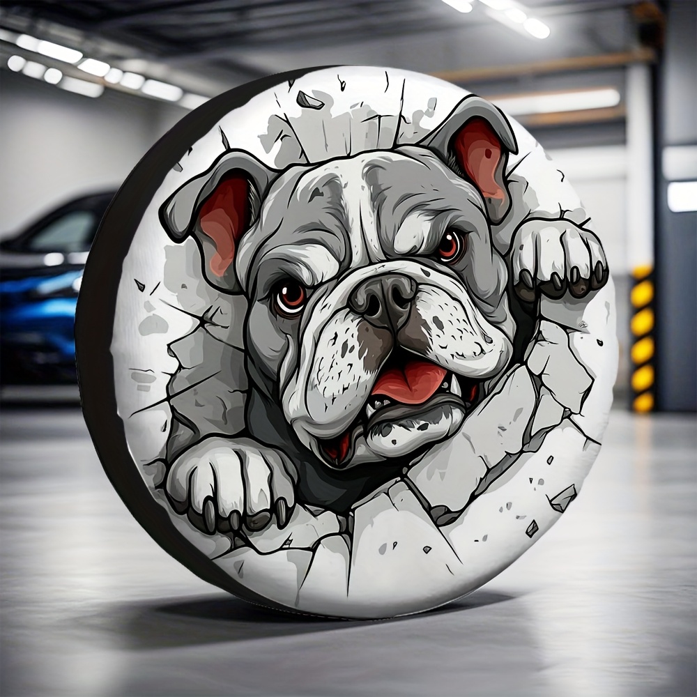 1pc Bulldog RV Wheel Cover - D - огляд і ціна Outdoor Adventure Rv