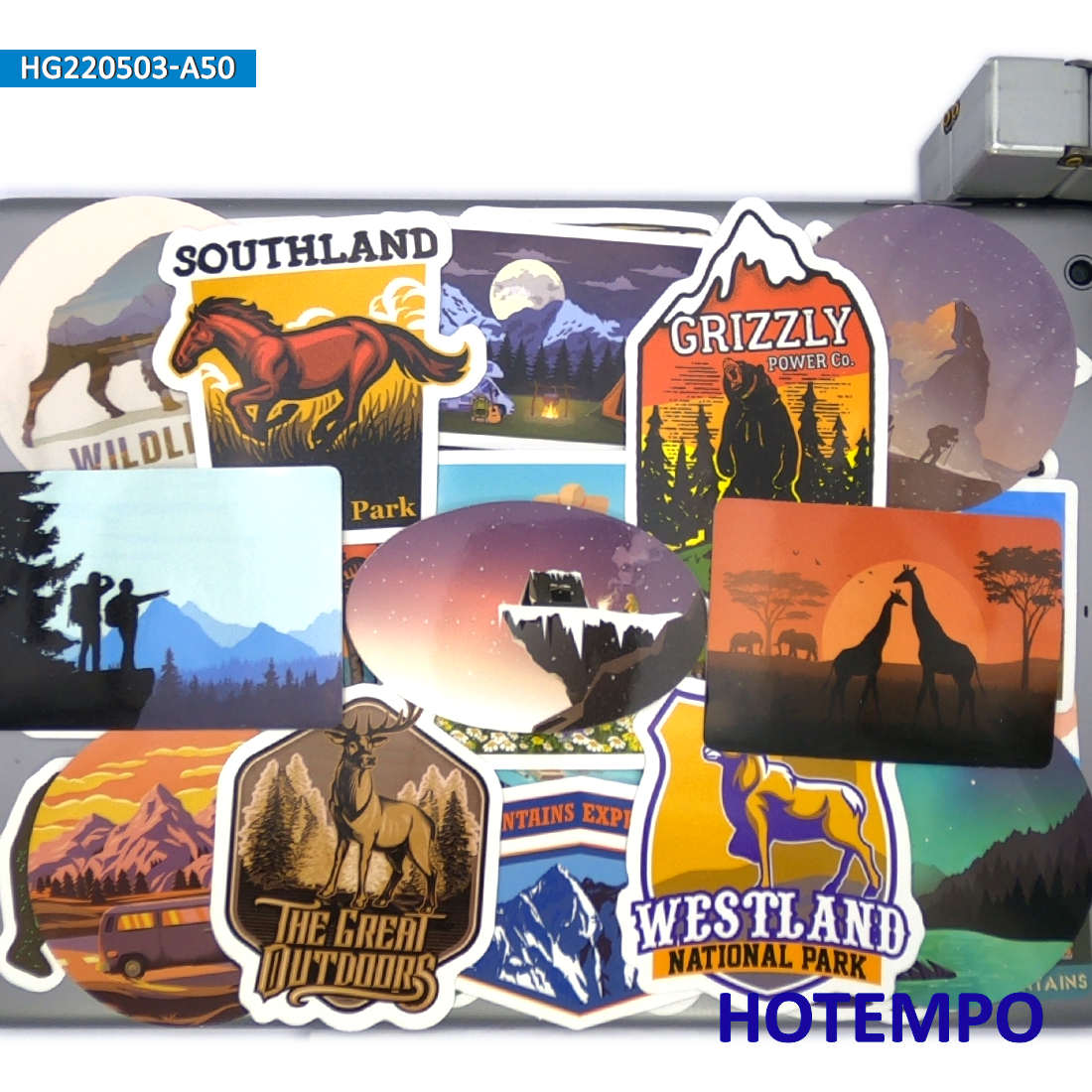 World Travel Stickers Set, Cli - огляд і ціна Outdoor Adventure World